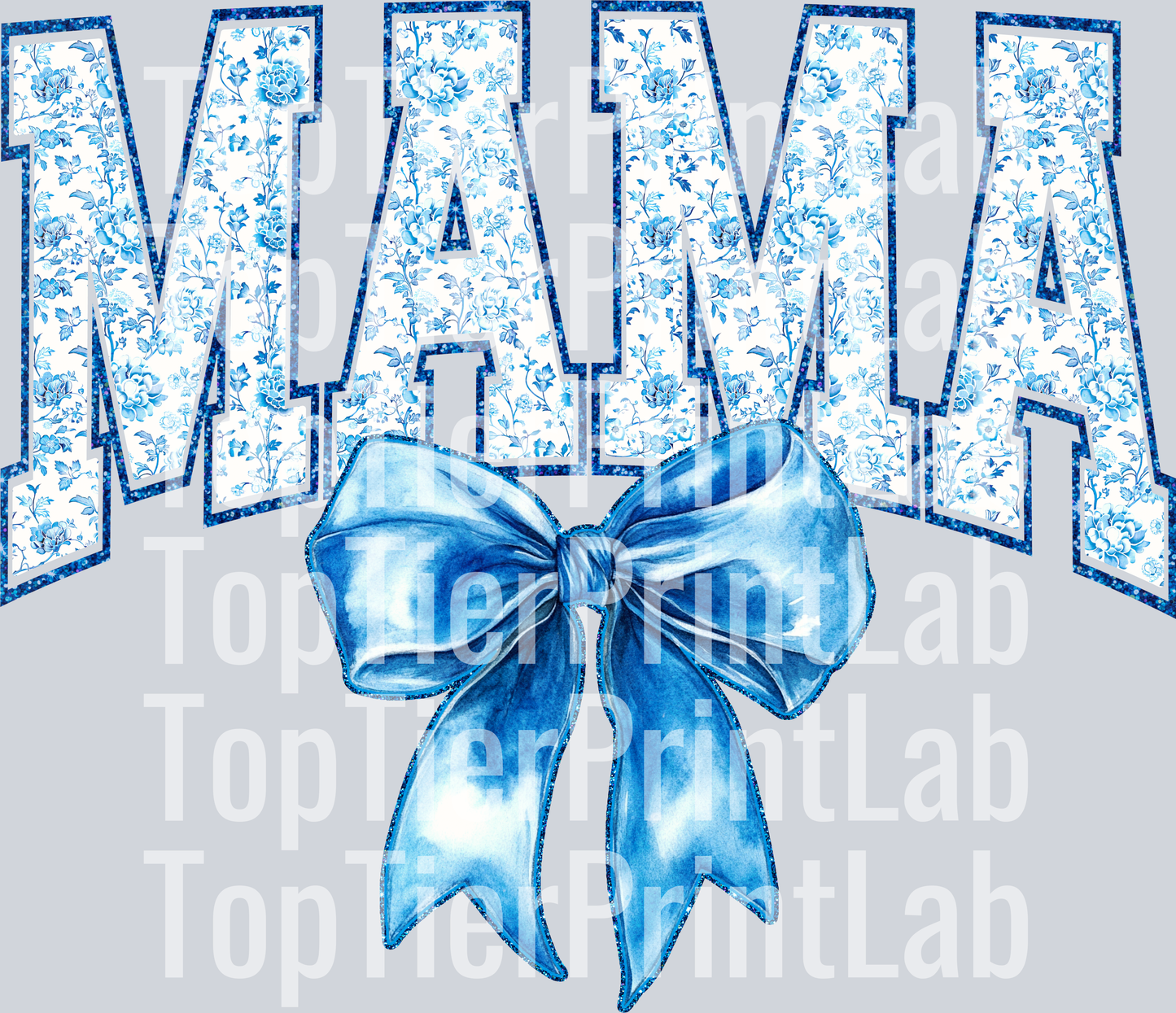 Eastr Blue Floral Mama