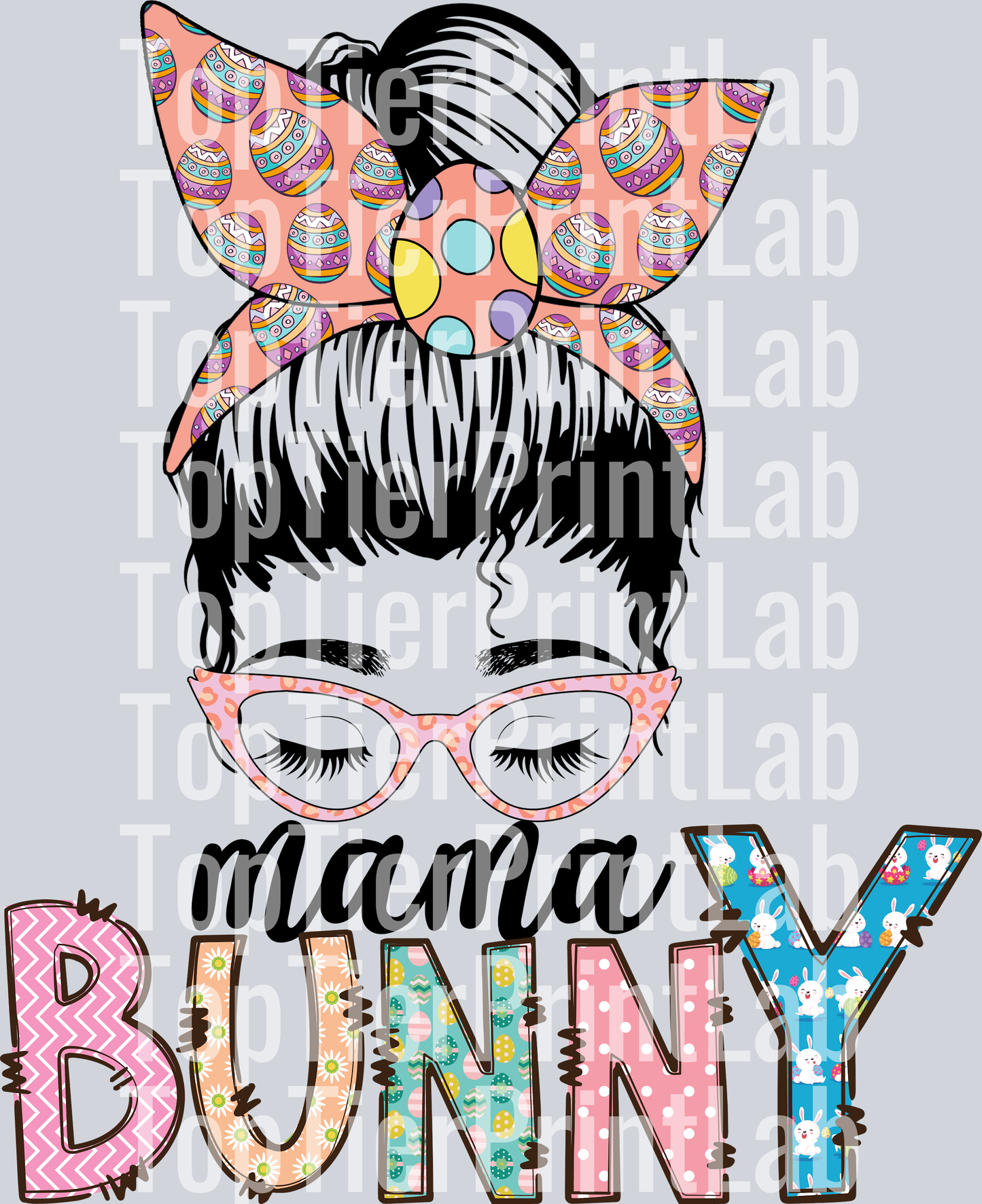 Mama Bunny hair bun