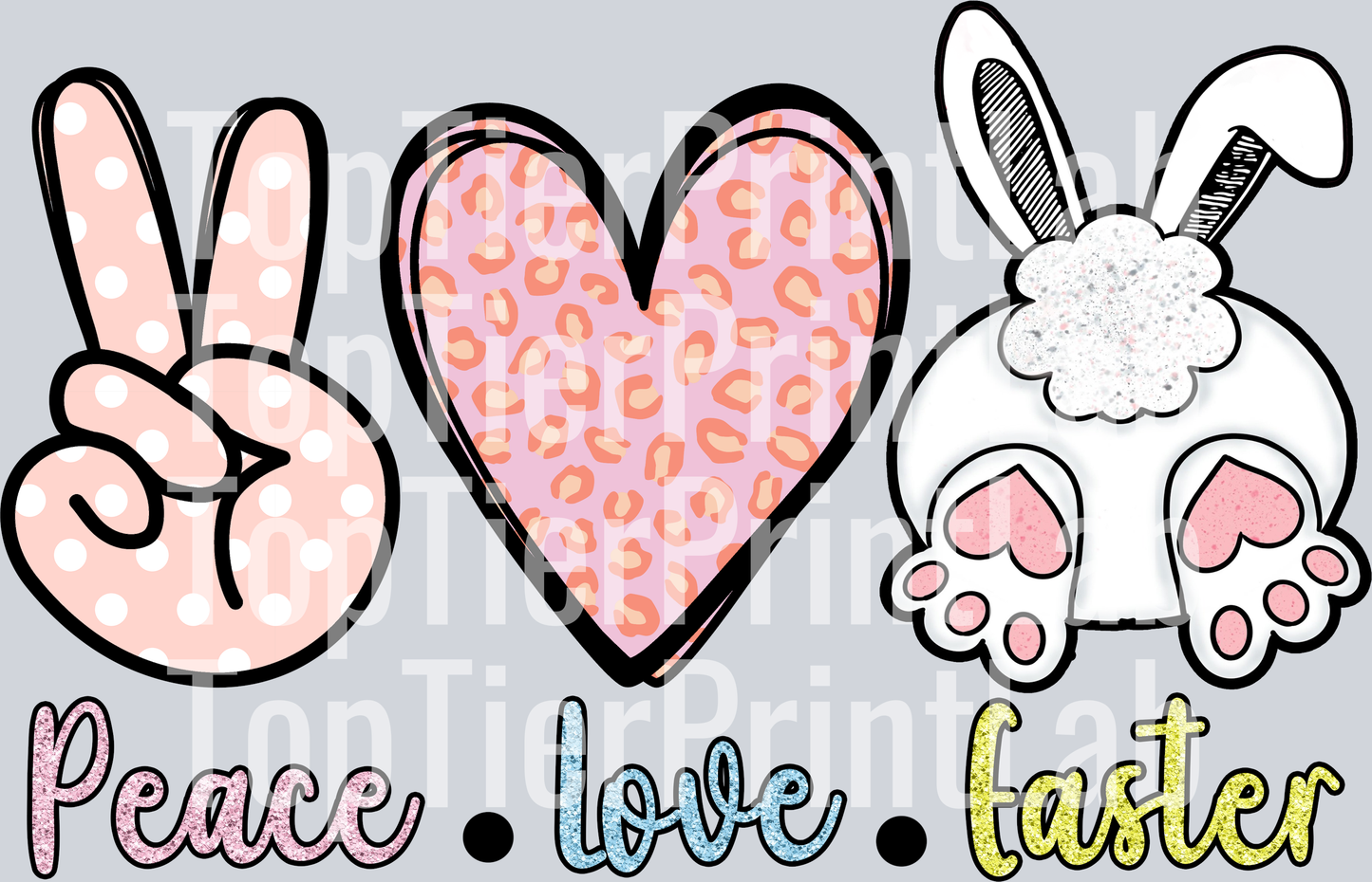 PEACE LOVE EASTER
