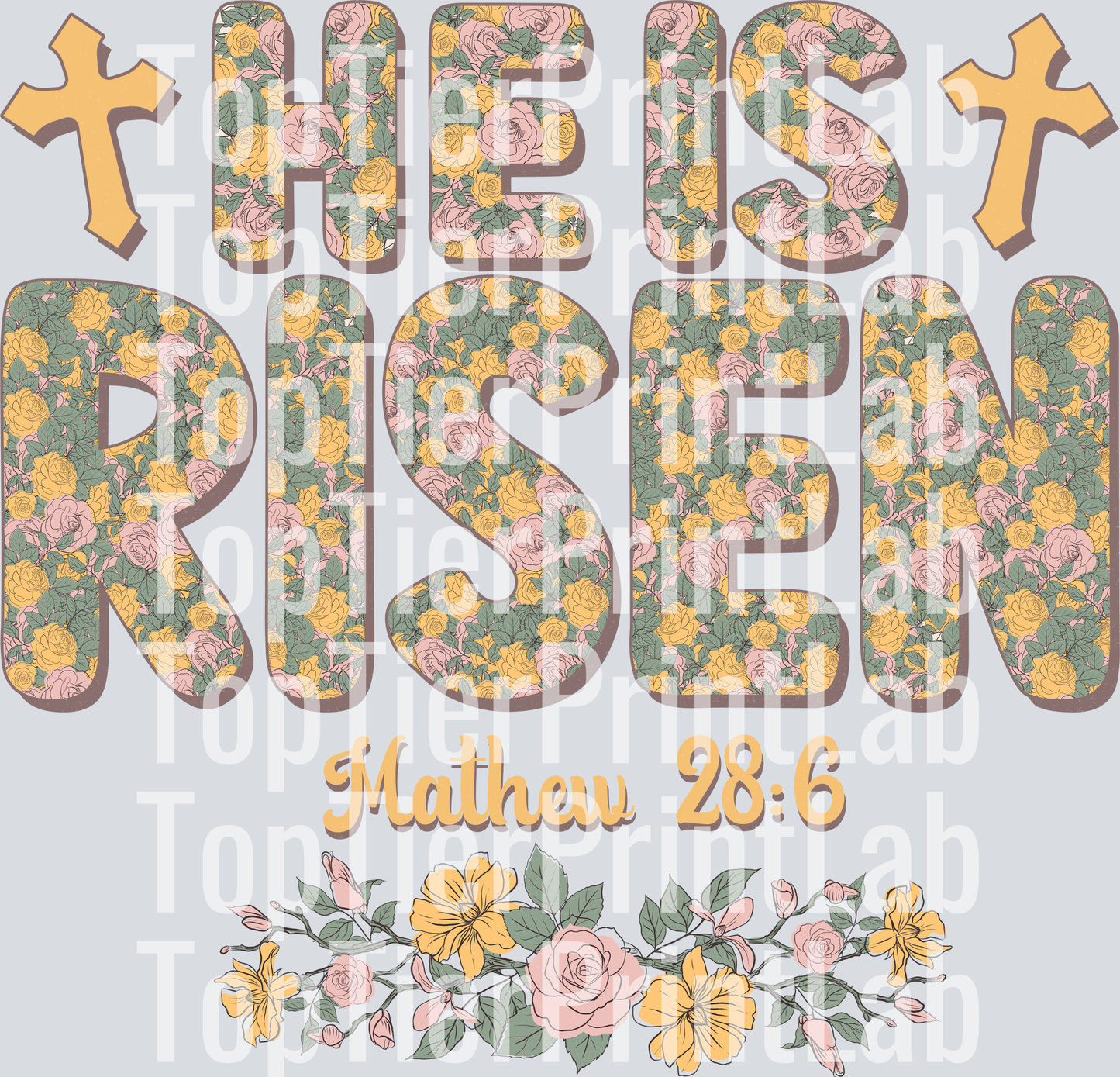 He is reisen Pattern Print