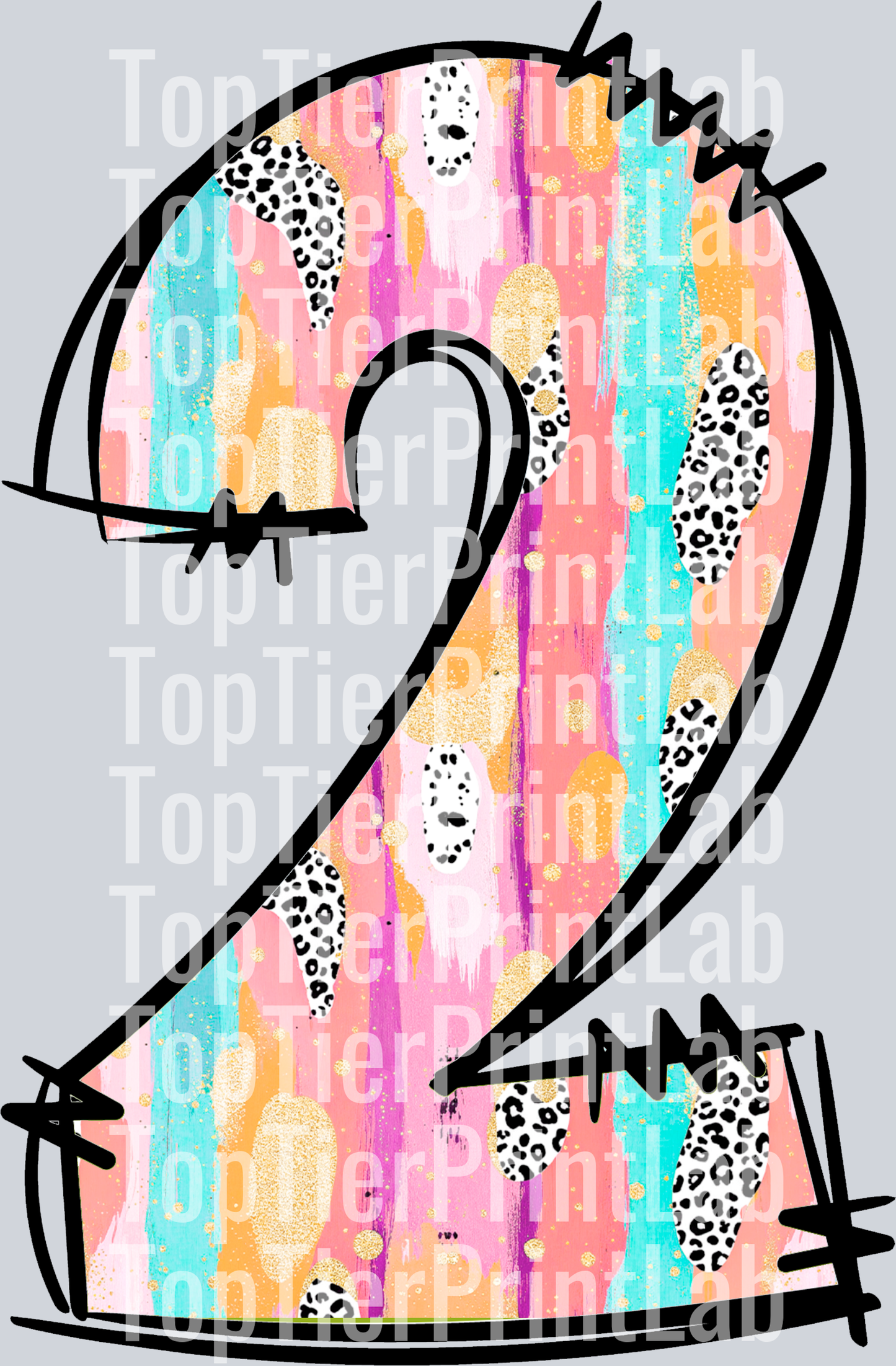 Easter Colorful Number 2