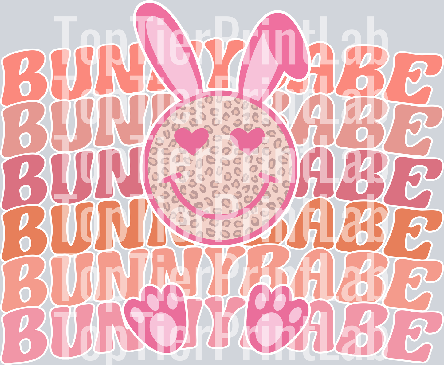 Bunny Babe Hearts Easter Bunny