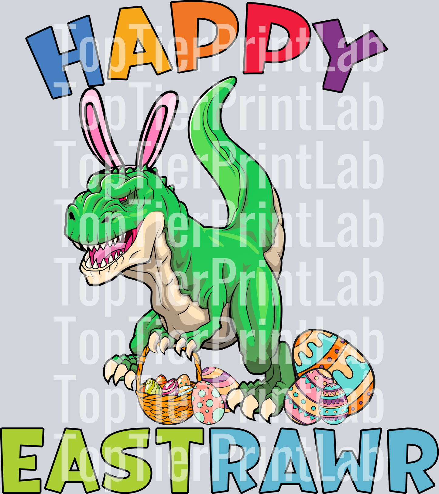 Dinosaur HAPPY EASTERAWR