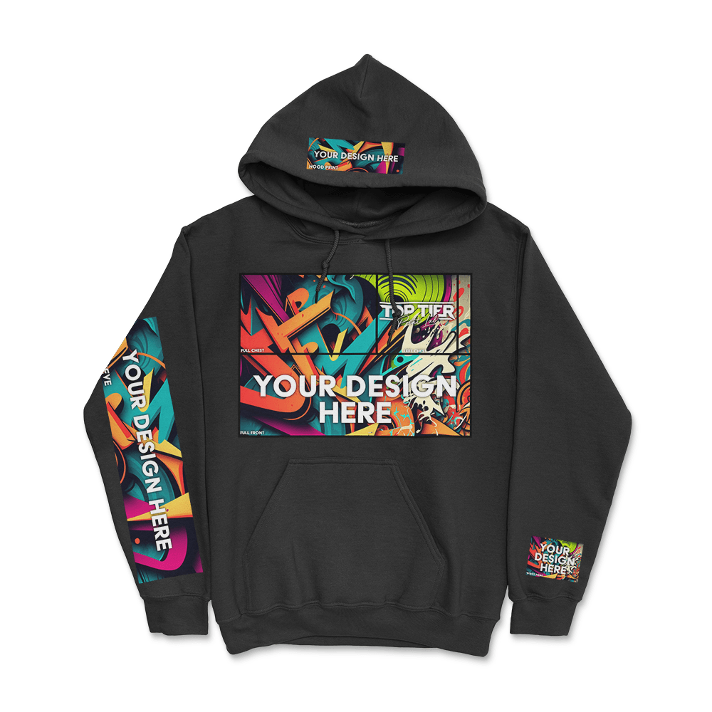 Design Your Own Custom Hoodie TopTierPrintLab