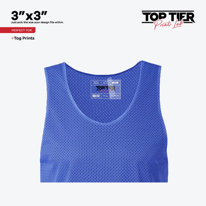 DTF Transfers By Size