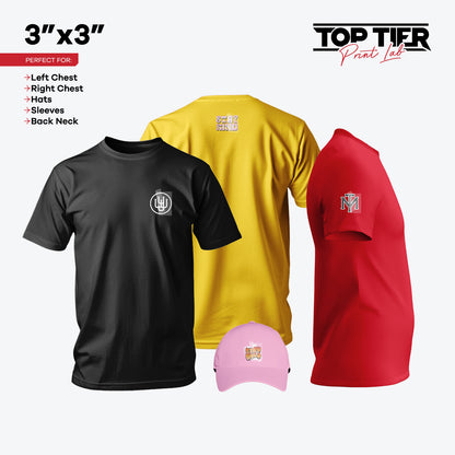 DTF Transfers By Size