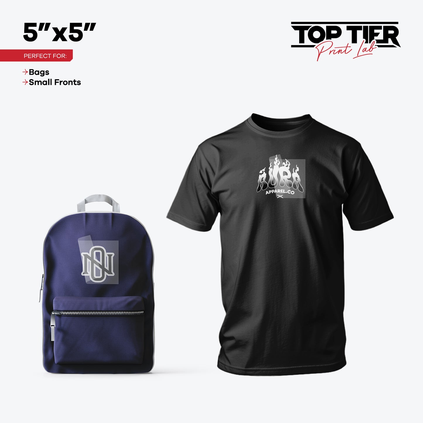 DTF Transfers By Size