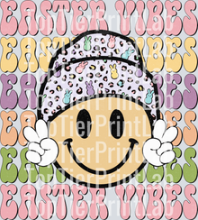 Easter Vibes Smile Emoji