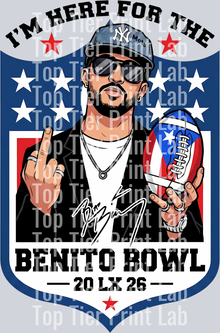 I'm Here For The Benito Bowl
