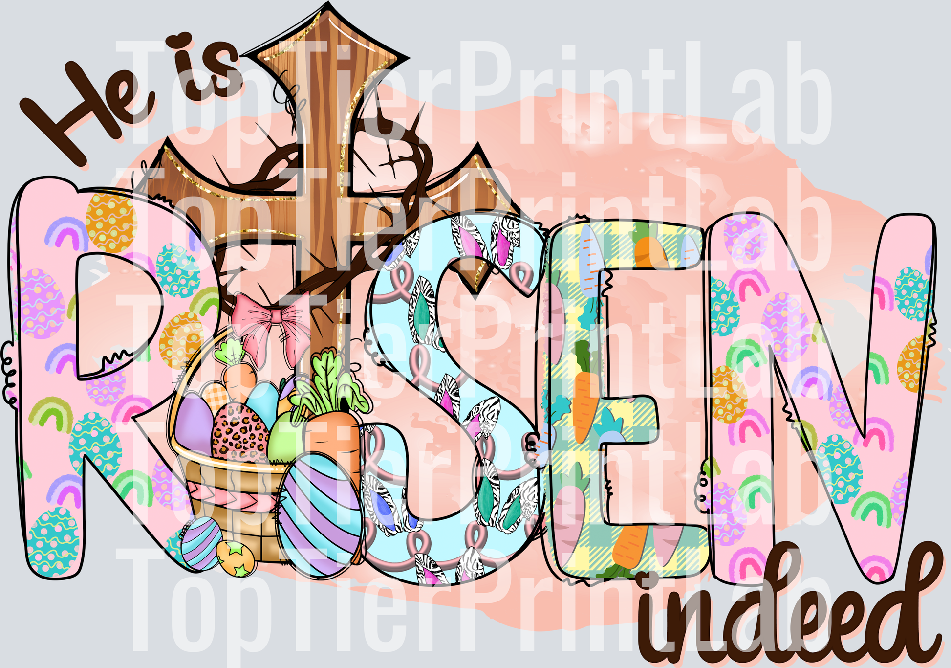 Easter he is risen indeed