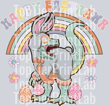 Happy Eastrawr Dinosaur