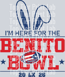 I'm Here For The Benito Bowl 4