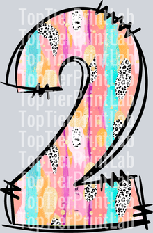 Easter Colorful Number 2