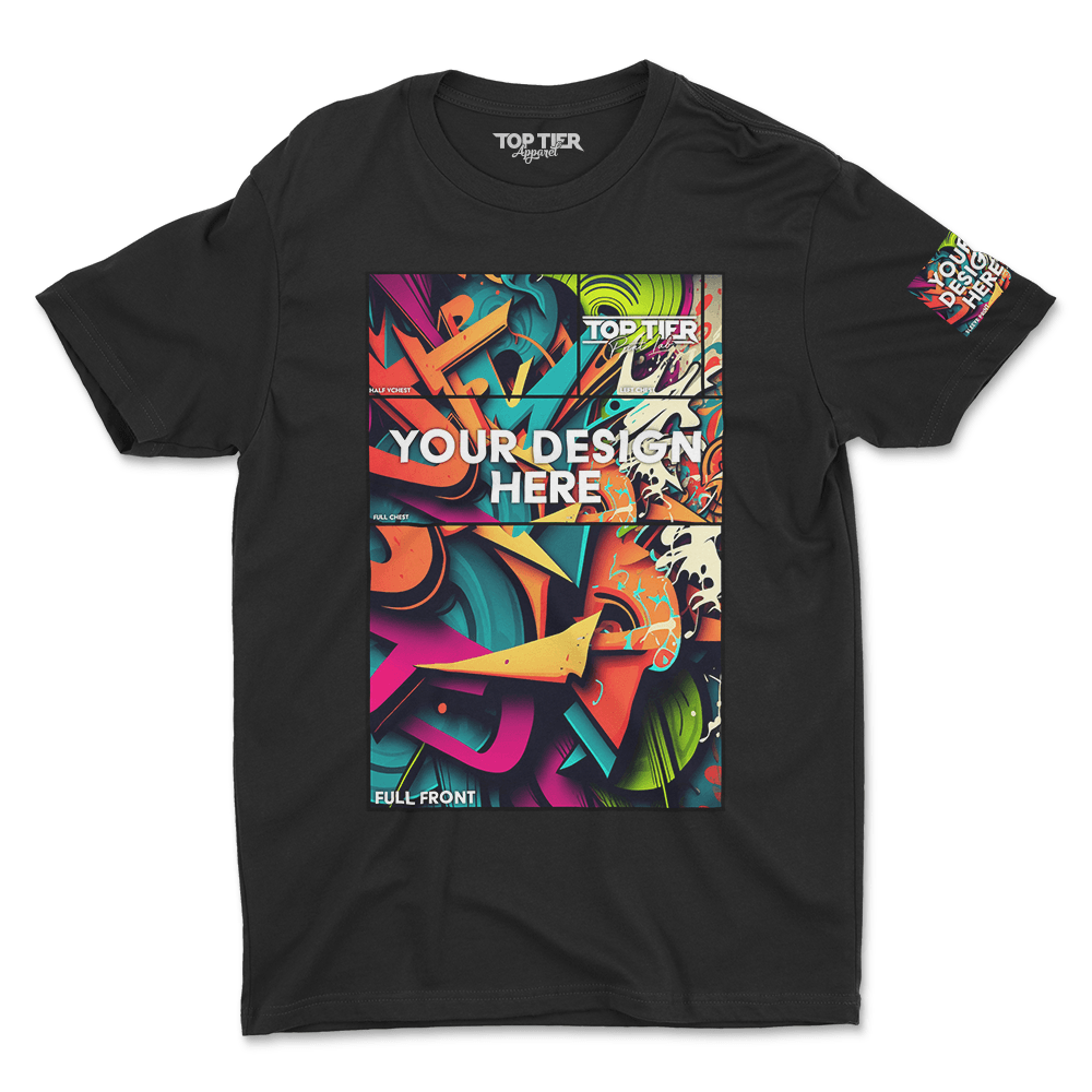 SINGLE CUSTOM FULL COLOR T-SHIRTS - TopTierPrintLab